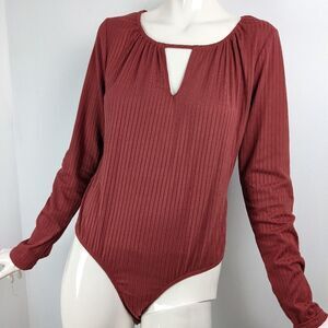 NWT Ribbed Hi-Cut Body Suit